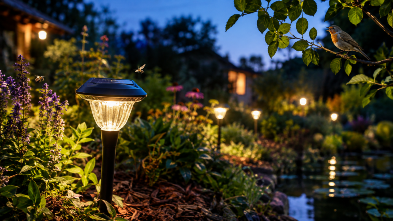 Essa luz que parece inofensiva pode estar prejudicando seu jardim durante a noite