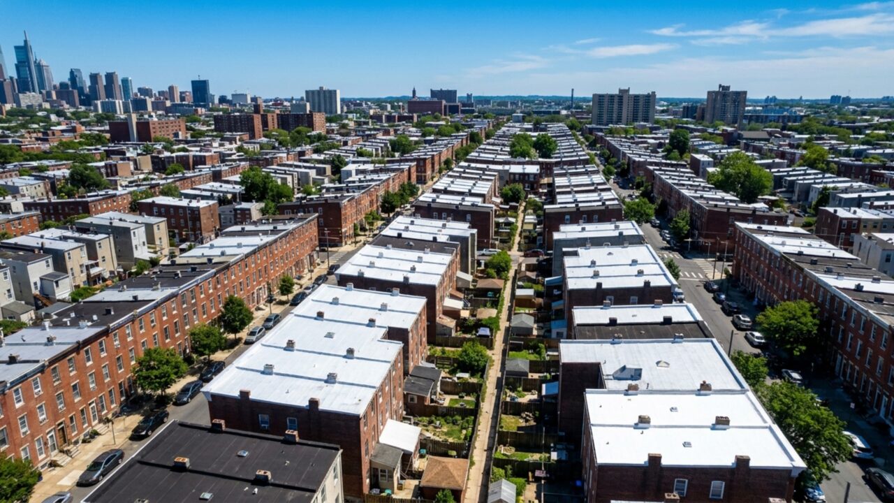Experimento pinta 340 telhados de branco em casas populares e reduz em até 80% o calor, com economia de 560 kWh por ano em ar-condicionado