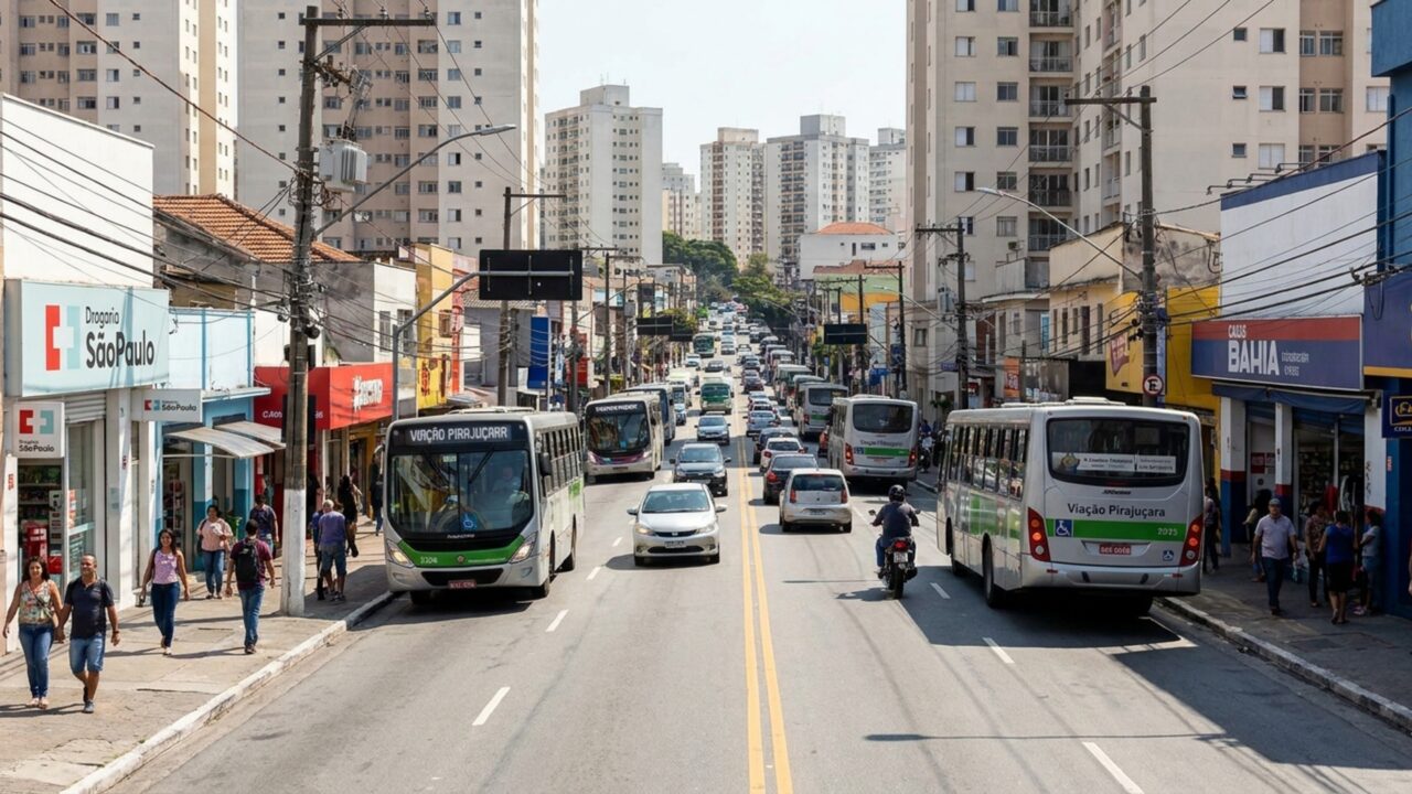 A cidade mais densa do Brasil: 273 mil pessoas vivem em apenas 20 km² na divisa com São Paulo