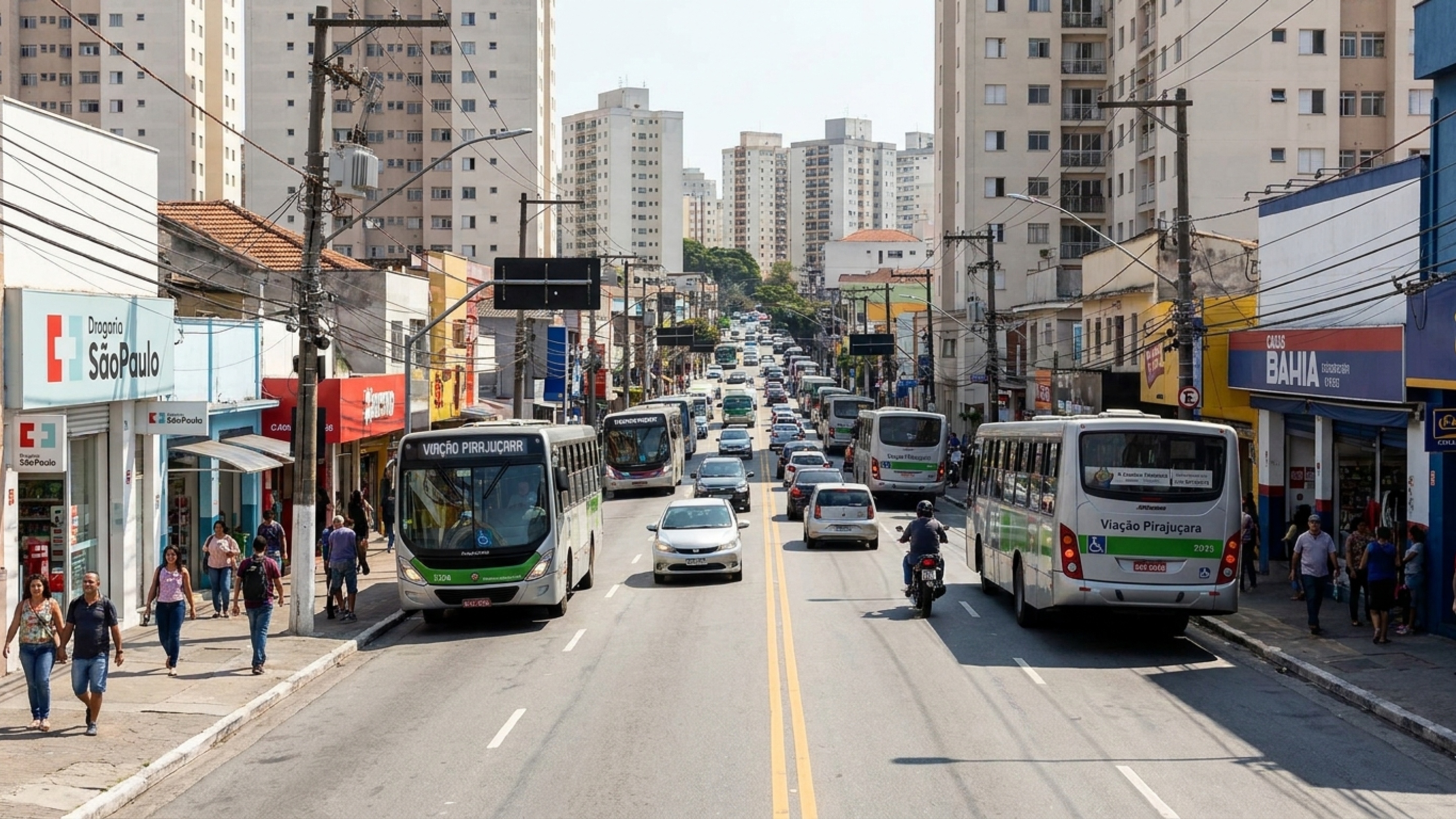 A cidade mais densa do Brasil: 273 mil pessoas vivem em apenas 20 km² na divisa com São Paulo