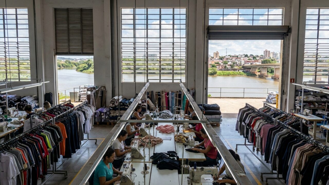 Capital estadual das confecções por lei: a cidade apelidada de Princesa do Norte, no Espírito Santo que costura 2 milhões de peças por mês às margens do Rio Doce