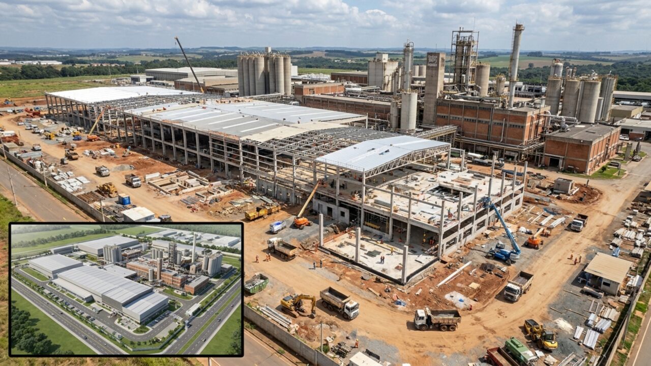 Multinacional inicia nova obra no interior de São Paulo dentro de investimento de R$ 1 bilhão e prevê 700 empregos em fábrica que exporta para dezenas de países