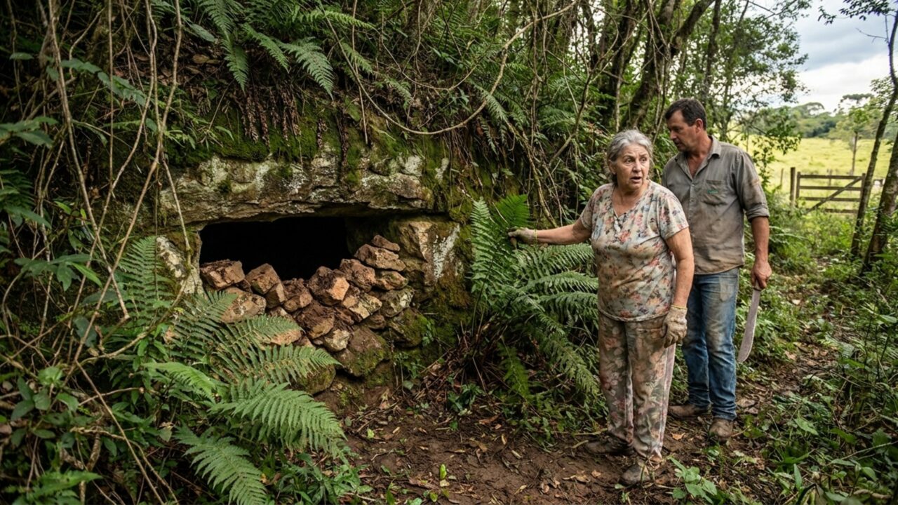 Família herda sítio do avô e encontra uma antiga mina fechada no meio da mata, mas documentos mostram que outra empresa já havia pedido direito de pesquisa sobre parte da propriedade