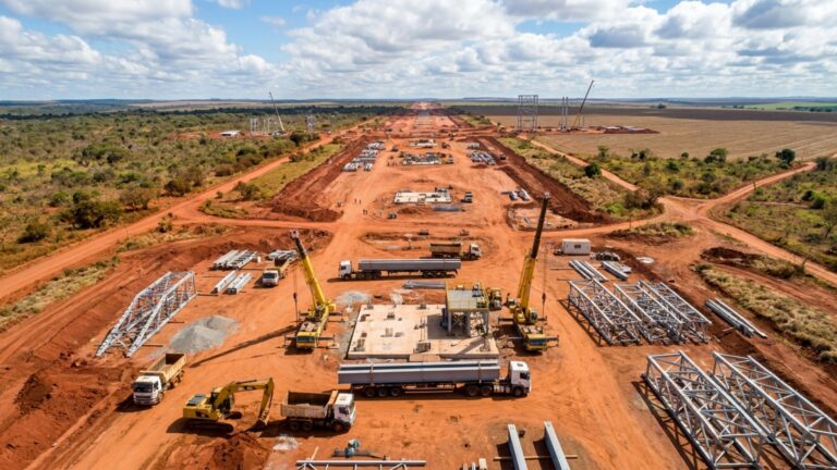 Megaobra chinesa de R$ 18 bilhões começa a atravessar quase 1.500 km do Brasil para ligar Maranhão a Goiás com o maior empreendimento do setor