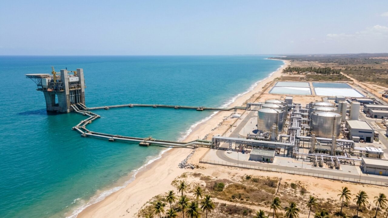 Megaobra de R$ 3 bilhões vai puxar água do mar por um tubo de 2,61 km para produzir 1.000 litros de água potável por segundo