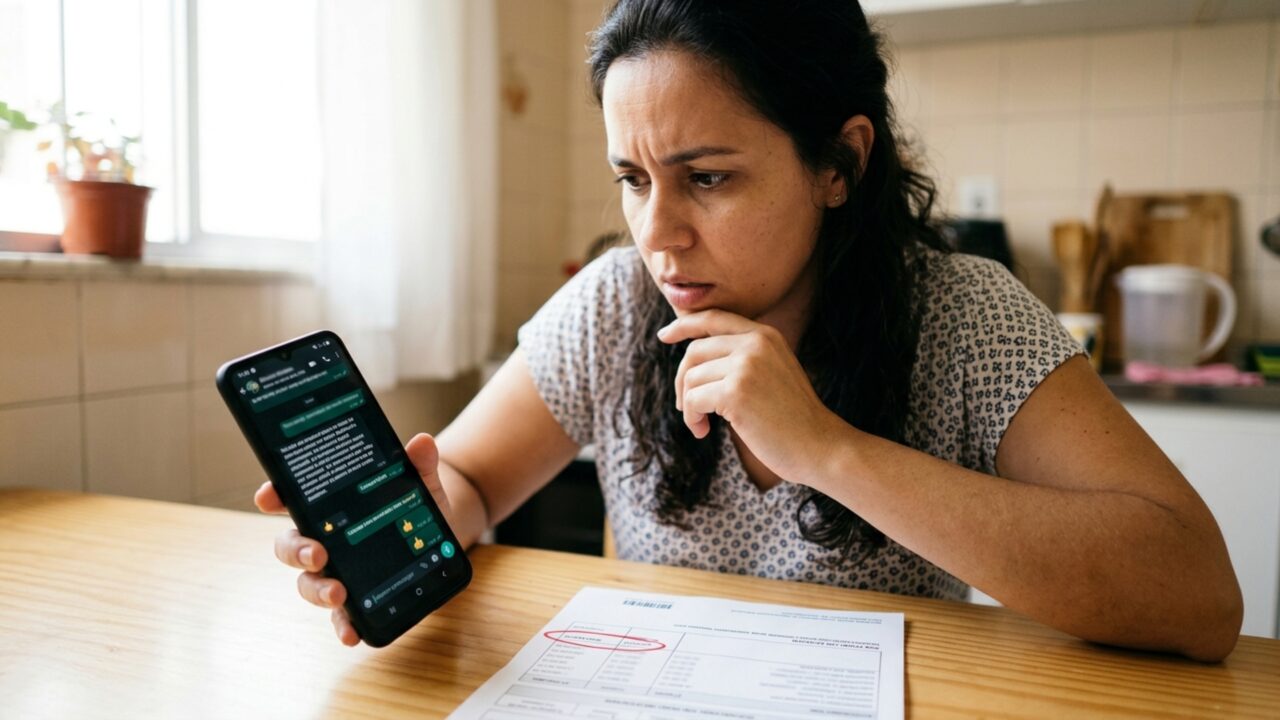 Funcionária troca o plantão de sábado com uma colega pelo WhatsApp e, no pagamento seguinte, encontra uma falta descontada porque a mudança nunca entrou no sistema