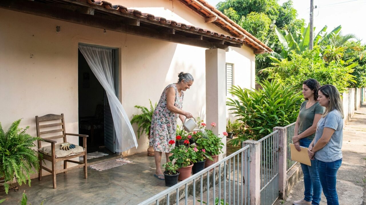 Filhas decidem vender a casa deixada pelo pai para dividir o dinheiro, mas descobrem que a viúva pode continuar morando no imóvel e impedir a venda judicial