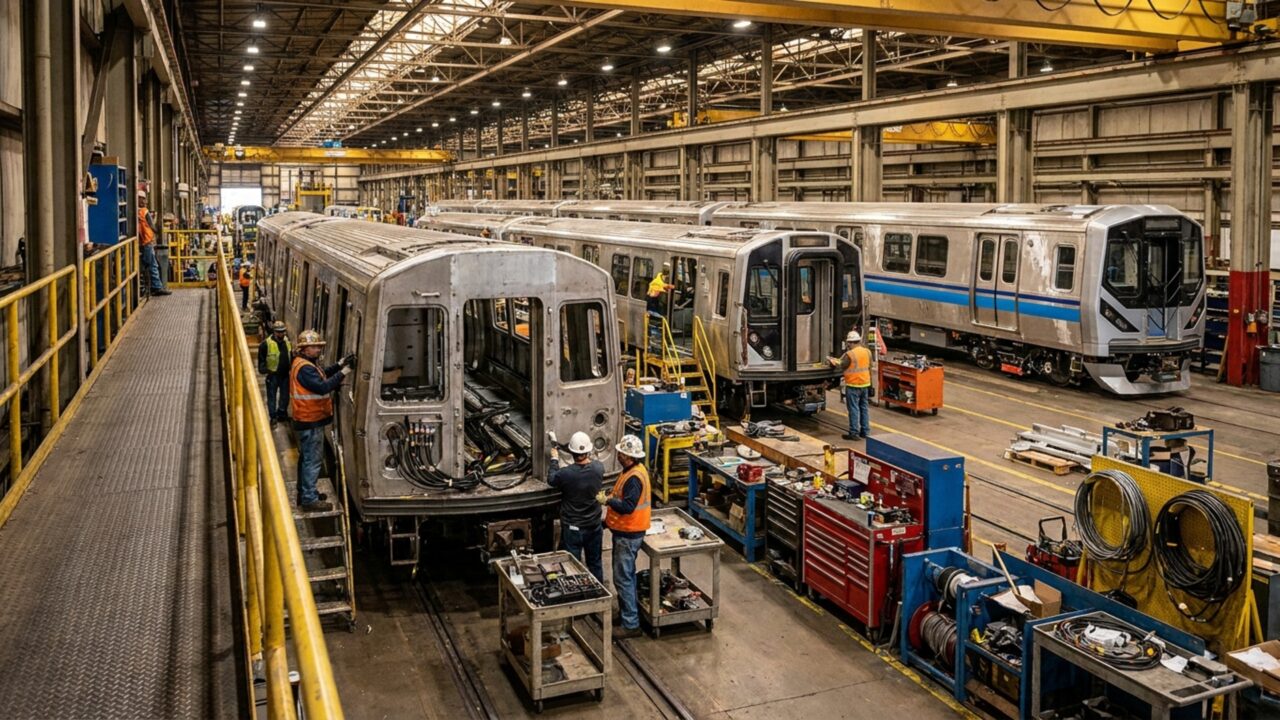 A maior fabricante de trens do mundo assume antiga fábrica no interior de São Paulo e vai produzir 44 composições para o metrô