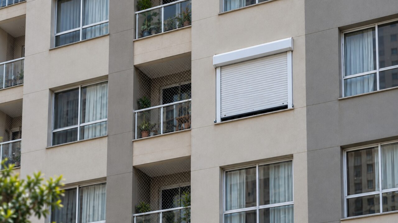 Família instala persiana externa para diminuir calor nos quartos e vizinhos reclamam que equipamento mudou completamente a aparência das janelas