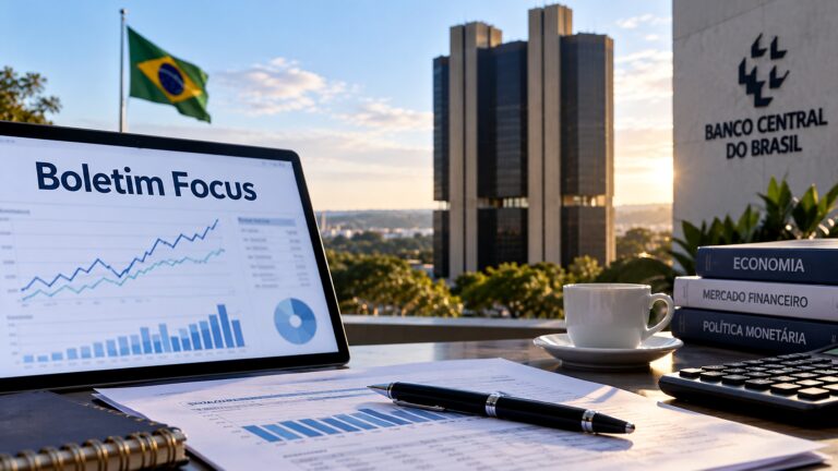 Focus, boletim, economia, inflação, juros
