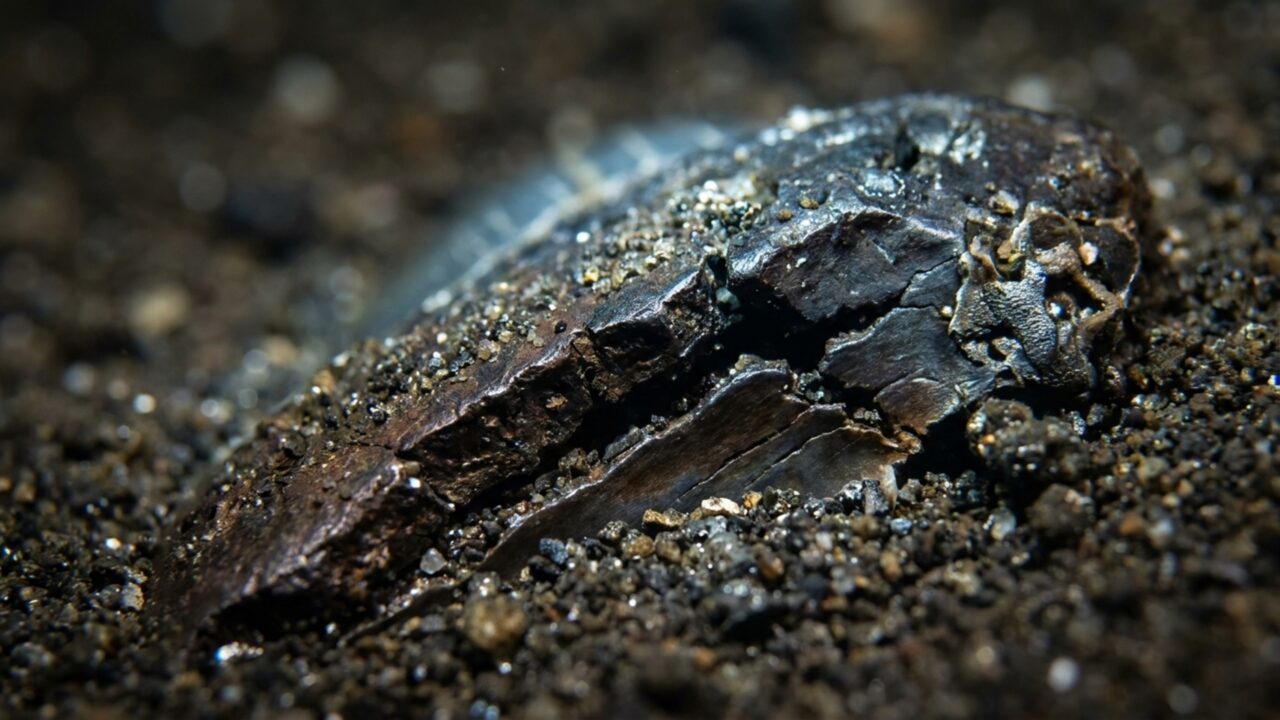 Dentes maiores que 7 centímetros apareceram entre pedras no fundo do Pacífico e provavelmente pertenceram a megalodontes que morreram milhões de anos atrás