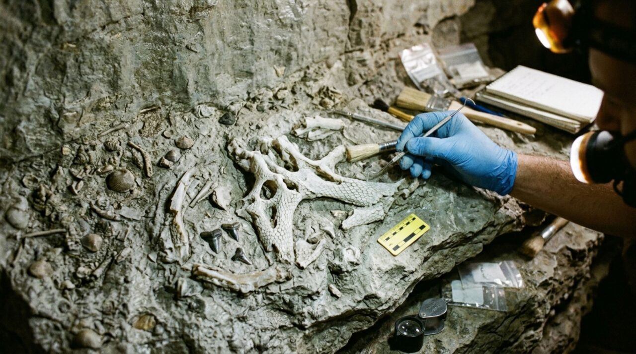 Cartilagens fossilizadas revelam detalhes raros dos antigos tubarões do Mississippiano