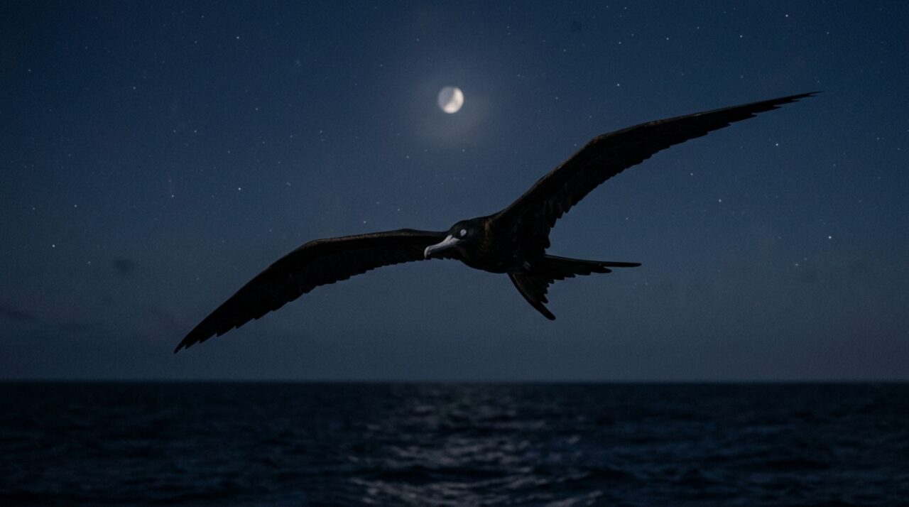 Ave passa semanas sobre o oceano e consegue descansar parte do cérebro durante o voo sem perder totalmente a capacidade de navegar