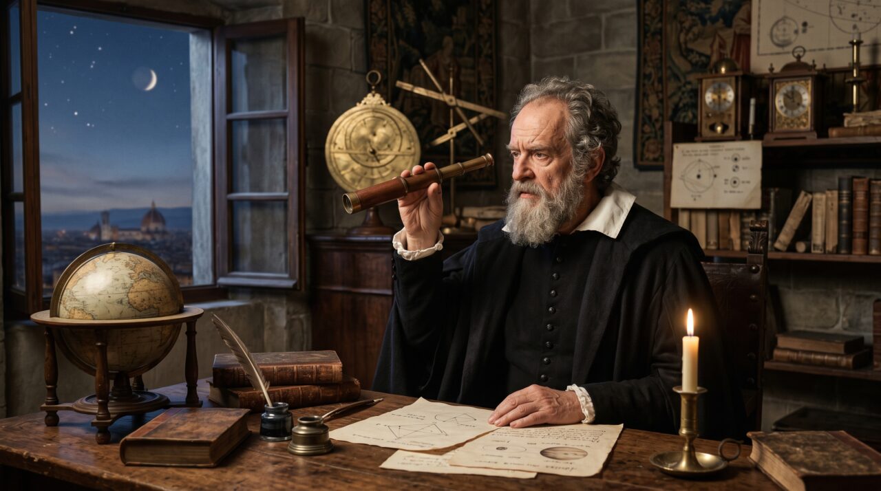 A frase de Galileu Galilei sobre o aprendizado real e o autoconhecimento