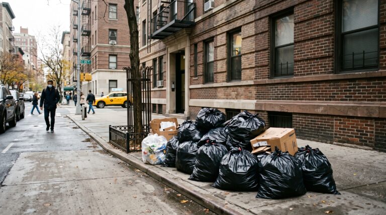 Morador de Nova York multado por jogar garrafa de vidro no lixo comum