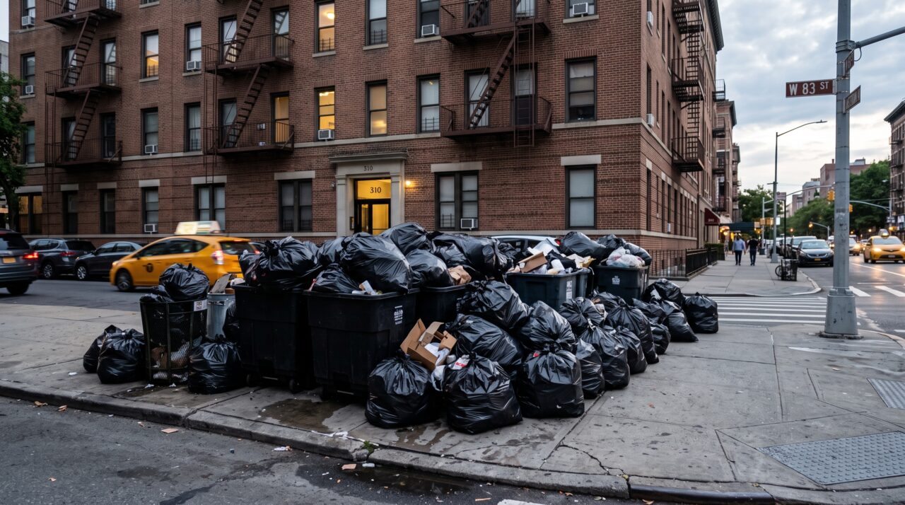 Morador de Nova York multado por jogar garrafa de vidro no lixo comum