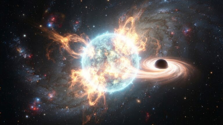 Uma estrela explodiu 27 vezes sem virar supernova: astrônomos descobriram que o culpado pode estar escondido ao lado dela