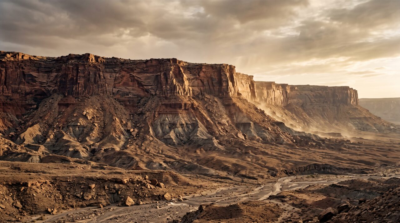 Uma parede de rocha com cerca de um quilômetro de altura pode ter atravessado a América do Norte e exposto o coração do Grand Canyon muito antes do rio Colorado