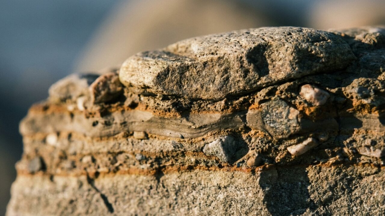 Uma ilha no lago Huron parece ter sido puxada na mesma direção dezenas de vezes porque geleiras moldaram 36 faixas alongadas antes de desaparecer