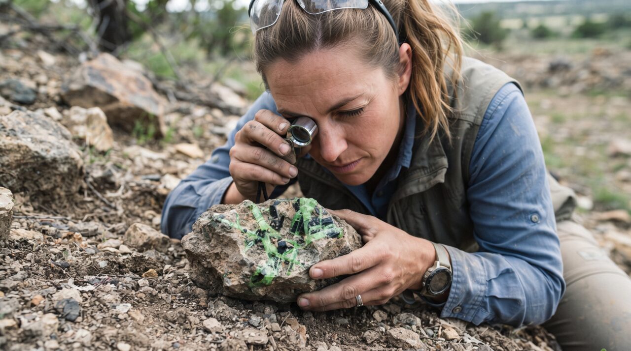 Características geológicas e sinais nas rochas que indicam a presença de turmalina preciosa no solo