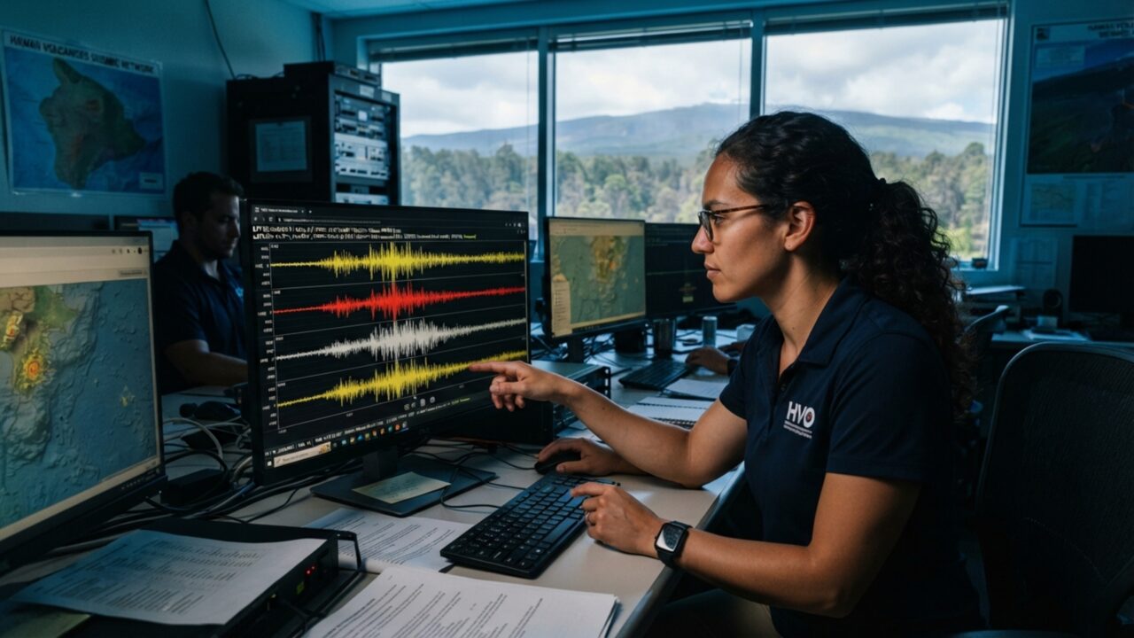 Um terremoto de magnitude 6 no Havaí nasceu 22 quilômetros abaixo do nível do mar porque o peso das próprias ilhas está dobrando lentamente a placa do Pacífico
