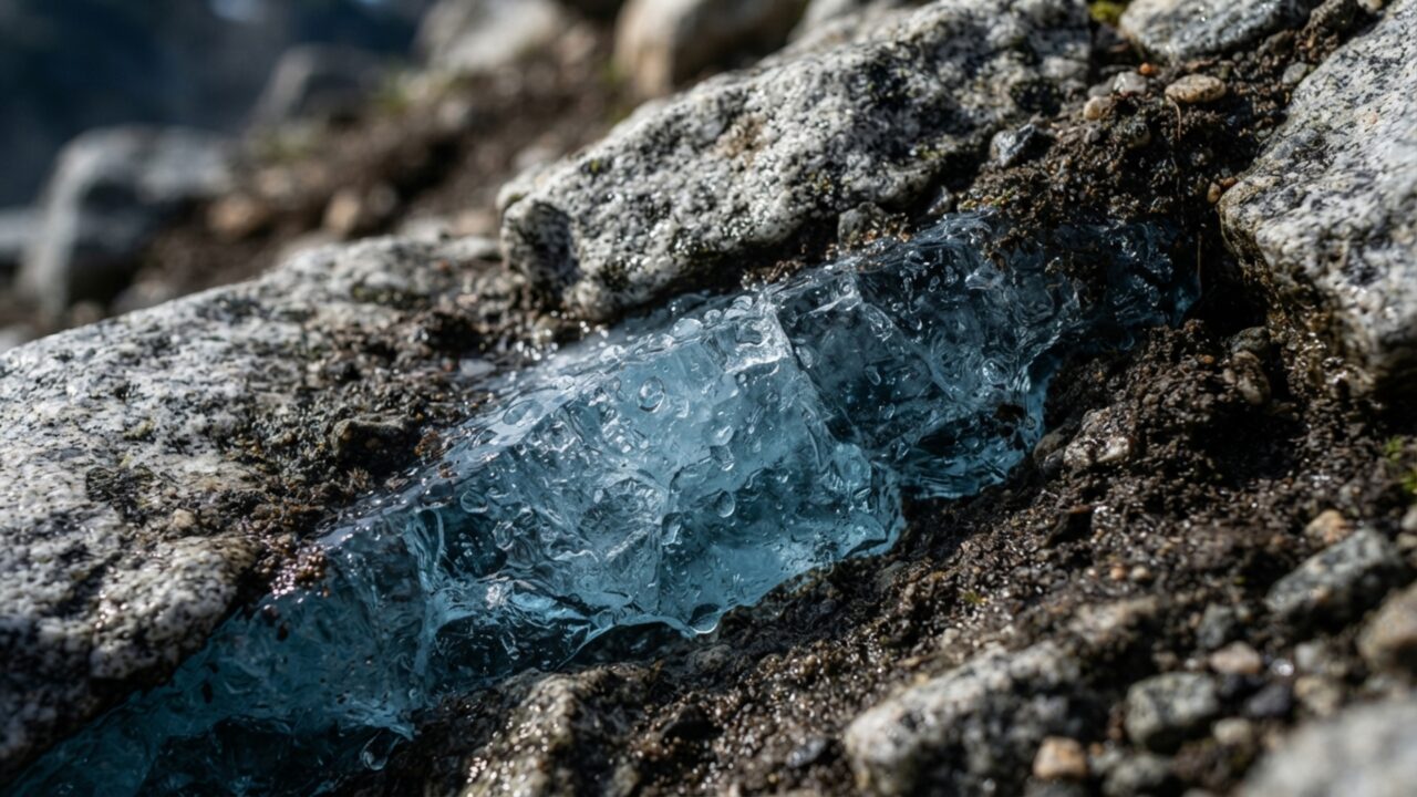 Uma montanha de Utah esconde um reservatório que é composto por cerca de 83% de gelo enterrado entre rochas e quase não denuncia isso na superfície