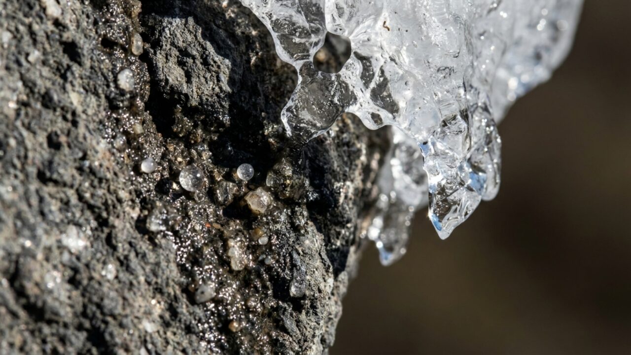Uma geleira austríaca perdeu quase toda a conexão entre a parte alta e o vale, e agora apenas uma faixa de gelo de 120 metros mantém as duas unidas