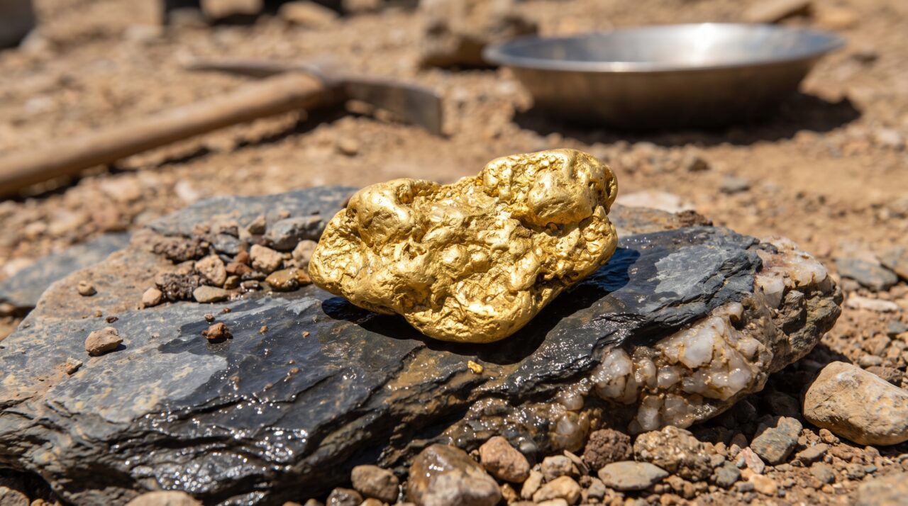 Onde o ouro realmente se concentra na natureza? As formações rochosas e regiões do Brasil onde esse metal precioso tem maiores chances de aparecer