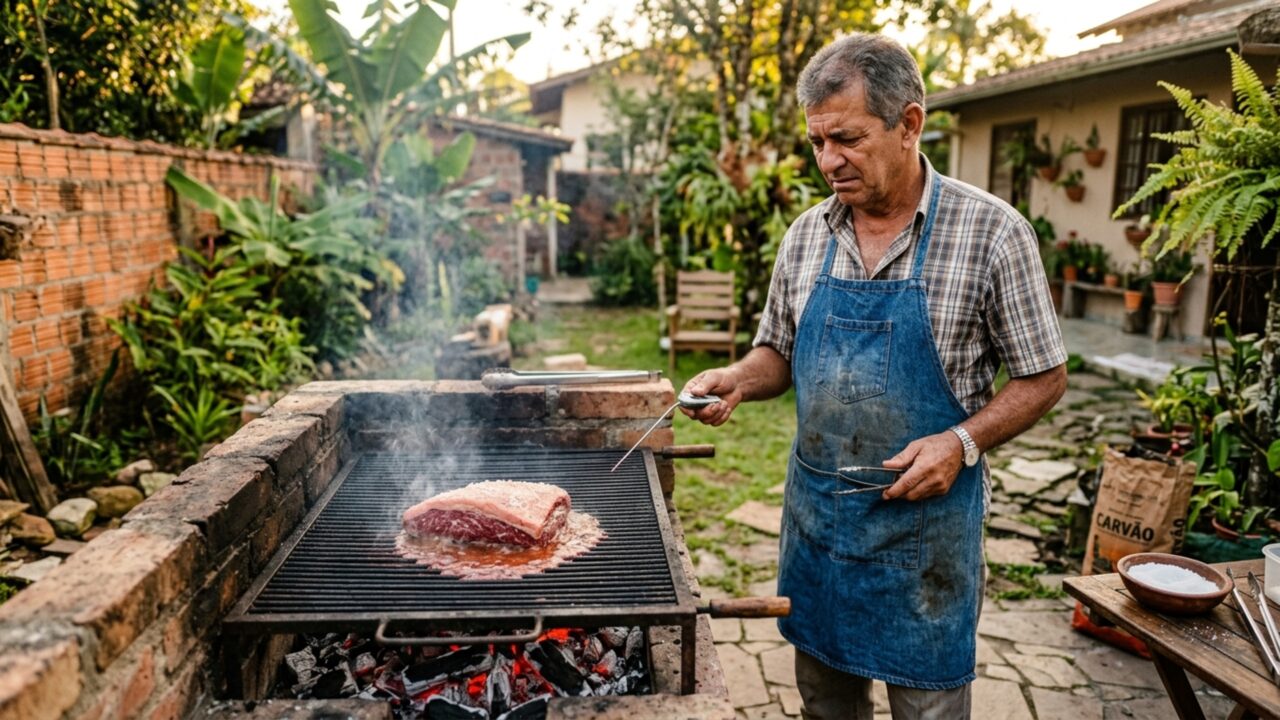 Churrasqueiros profissionais concordam: colocar a carne na grelha logo depois de tirá-la da geladeira não acelera o churrasco como muitos imaginam e pode dificultar um cozimento mais uniforme