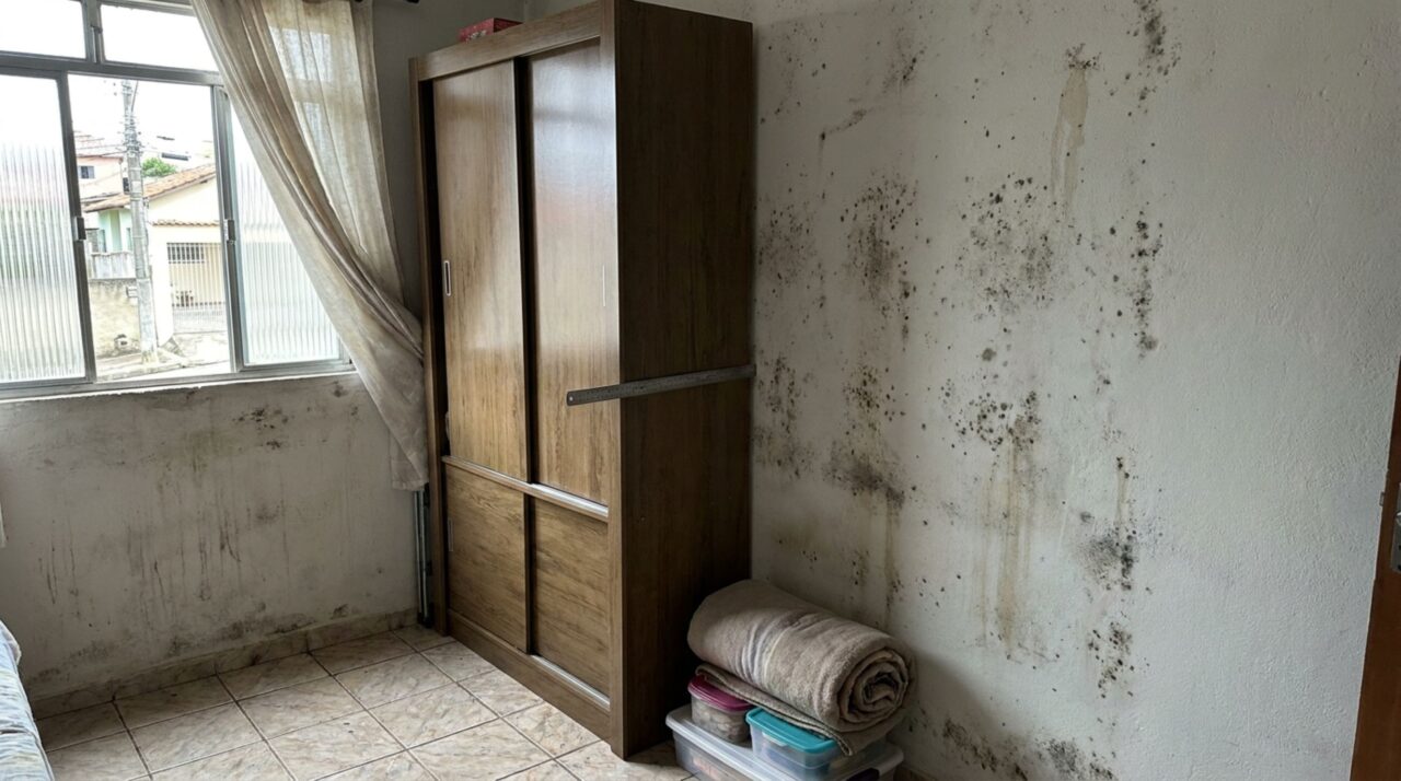 Adeus bolor atrás do guarda-roupa: a técnica de afastar o móvel da parede fria e melhorar a circulação de ar para reduzir a umidade