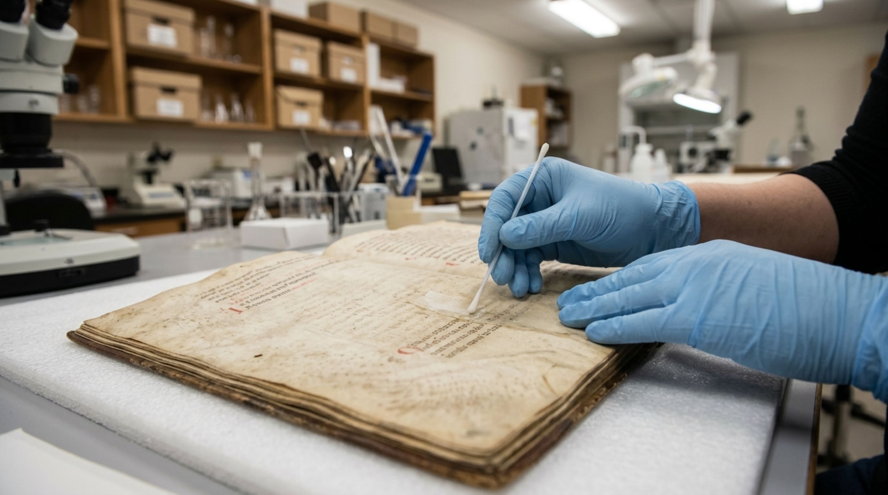 DNA escondido em pergaminhos medievais levou pesquisadores até um vírus de ovelhas com pelo menos 3.500 anos de história evolutiva