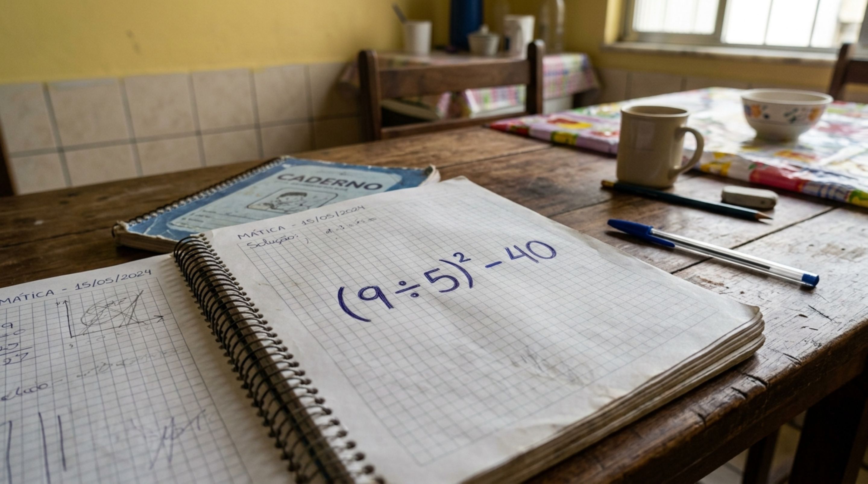Sem cometer erros, você consegue resolver (9 ÷ 5)² − 40?