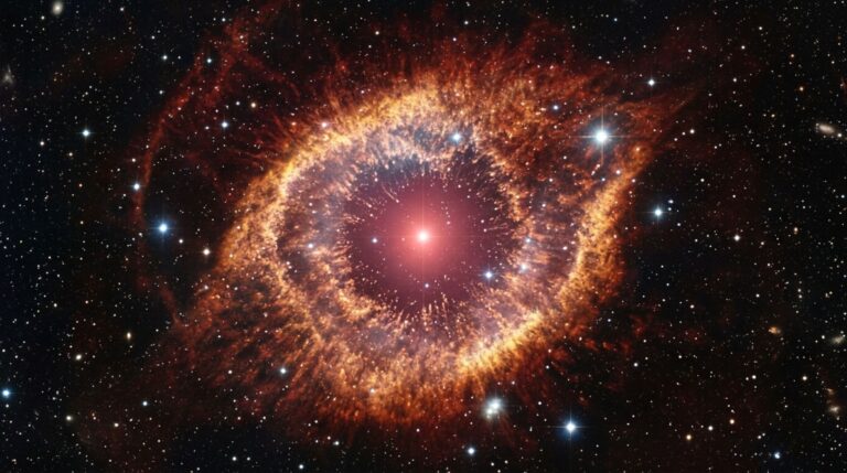 A Nebulosa da Hélice revela milhares de nós cometários gigantescos, concentrações densas de gás e poeira vistas em detalhe no infravermelho