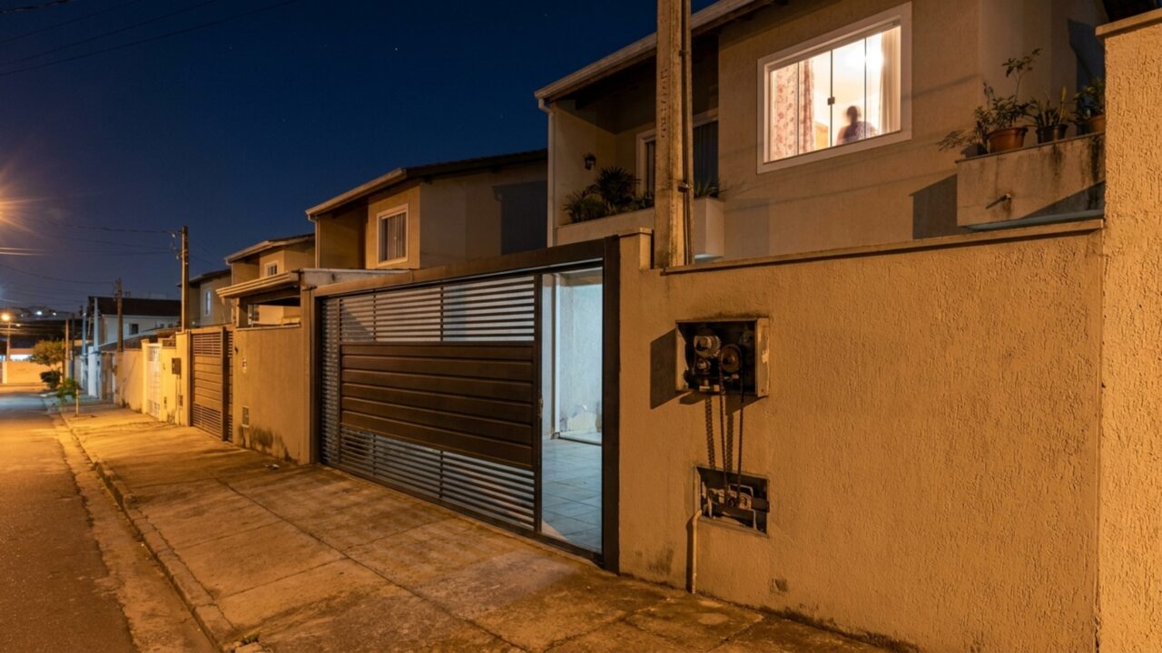 O barulho só aparece depois da meia-noite: vizinha descobre que motor de portão recém-instalado fica exatamente do outro lado da parede de seu quarto