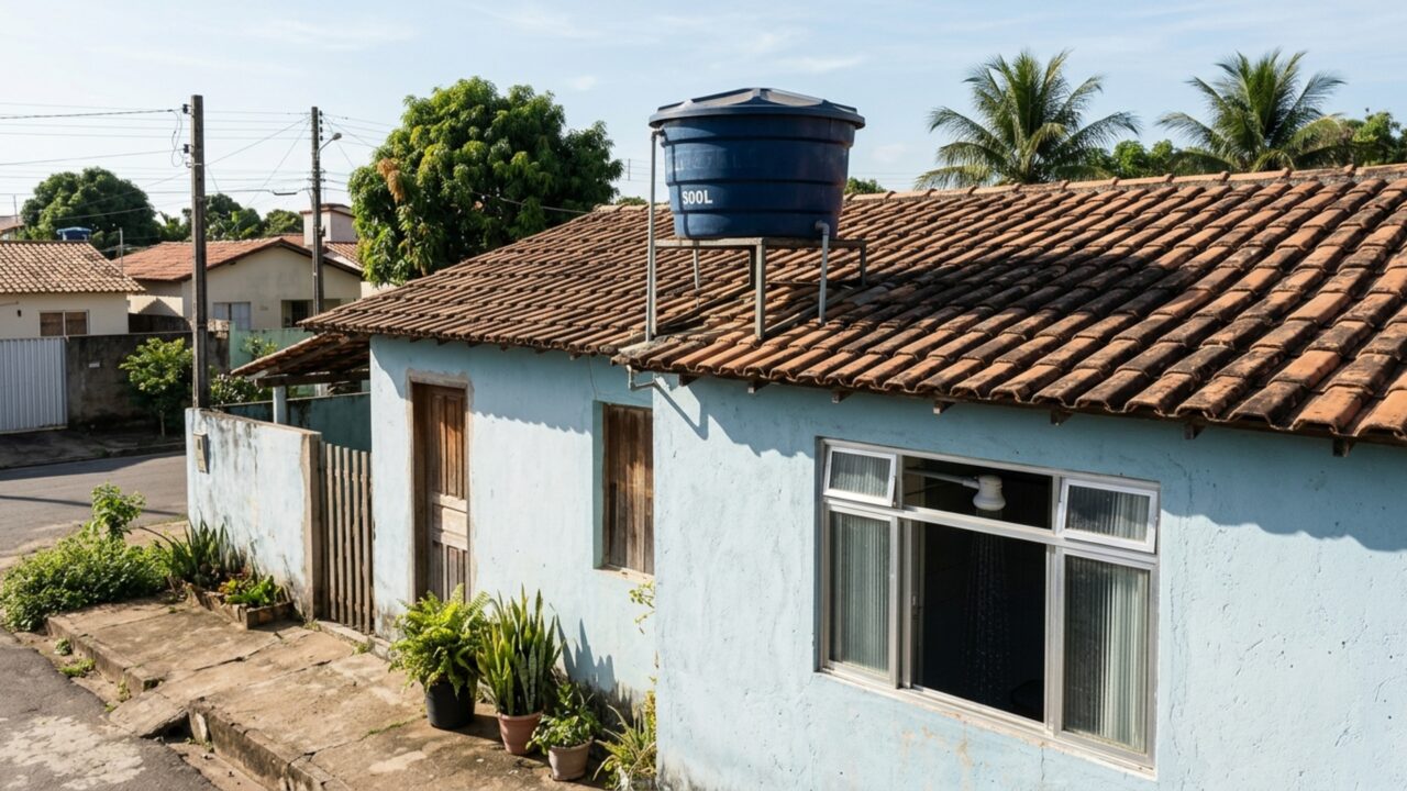 Adeus à pressão baixa: pequenas mudanças na tubulação e na caixa d’água podem deixar chuveiros e torneiras mais fortes