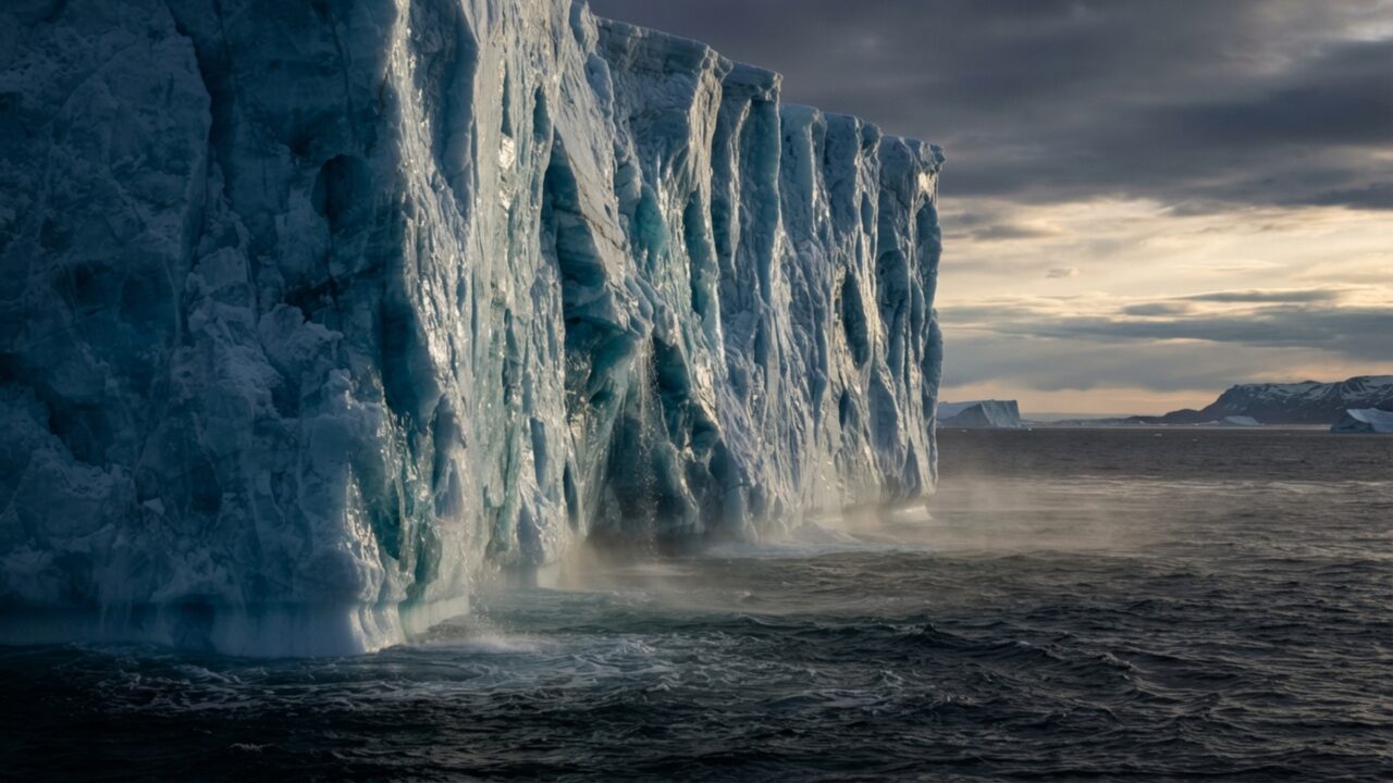 Um iceberg de 17 km² apareceu mais de mil quilômetros ao sul de sua provável origem e continuou descendo pelo Atlântico em 2026