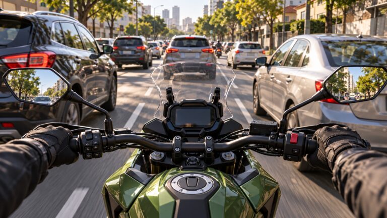 Para-brisa ajustável, tanque de 21 litros e motor bicilíndrico de 69 cv formam uma moto feita para trabalhar na cidade e desaparecer pela estrada no fim de semana