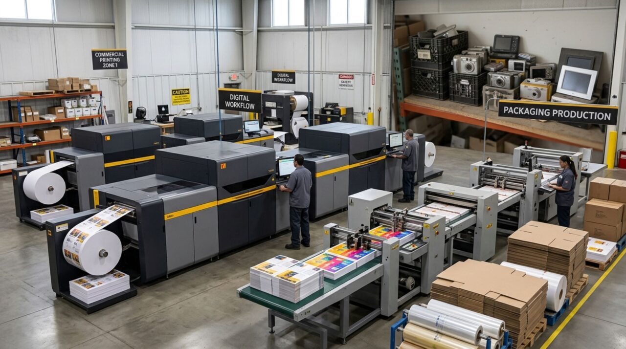 Depois do Chapter 11, a Kodak reduziu negócios voltados ao consumidor e passou a priorizar impressão comercial, embalagens e outras soluções de imagem para empresas