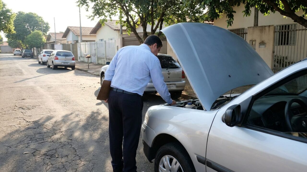 Motorista aceita peça paralela por metade do preço, roda sete meses sem problema e, na hora de vender, o laudo cautelar do comprador registra a substituição e derruba R$ 5 mil do valor