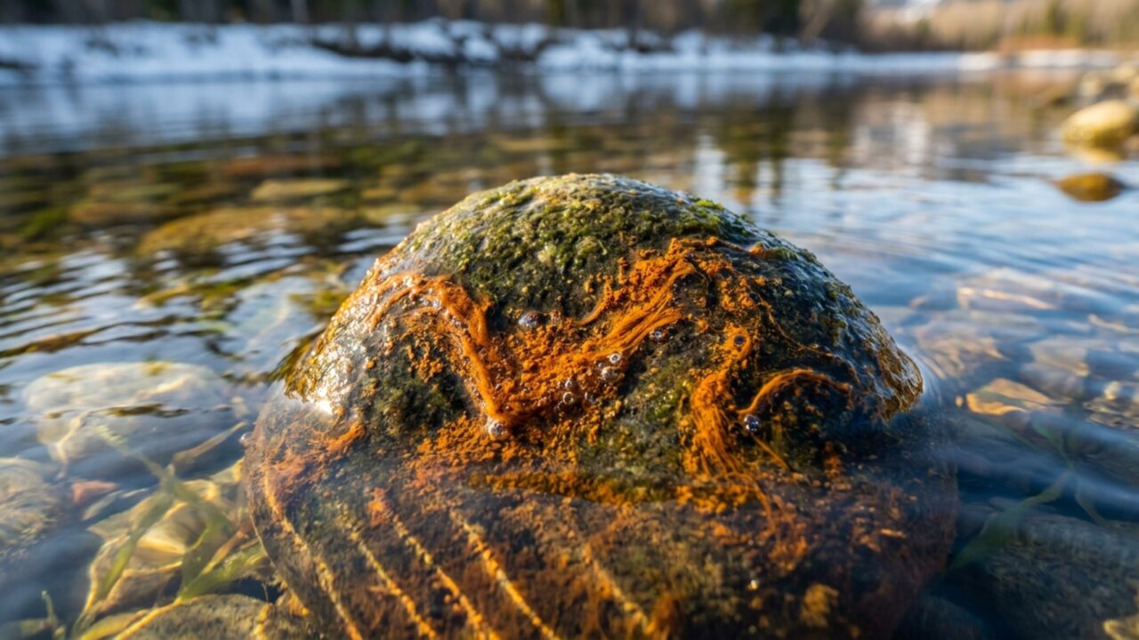 Mais de 200 rios no Alasca começaram a ficar cor de ferrugem enquanto o degelo do permafrost libera minerais antes presos no solo