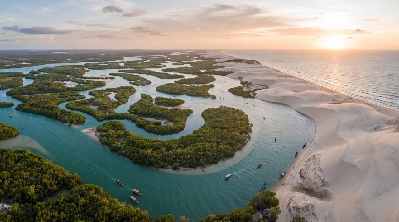 O acesso ao Delta do Parnaíba a partir da cidade litorânea piauiense