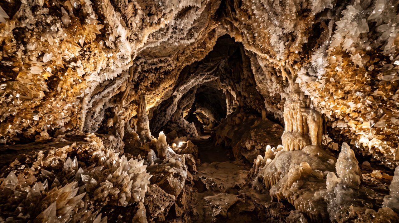 Uma caverna de Dakota do Sul não foi aberta por rios subterrâneos e cresceu quando água ácida circulou lentamente por um calcário que nasceu num mar há 350 milhões de anos