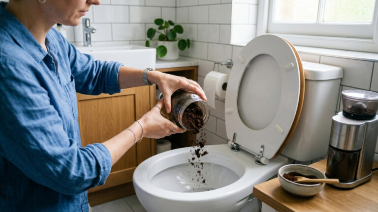 Jogar café usado no vaso sanitário para que serve, por que é recomendado por tantos especialistas e quais são os benefícios