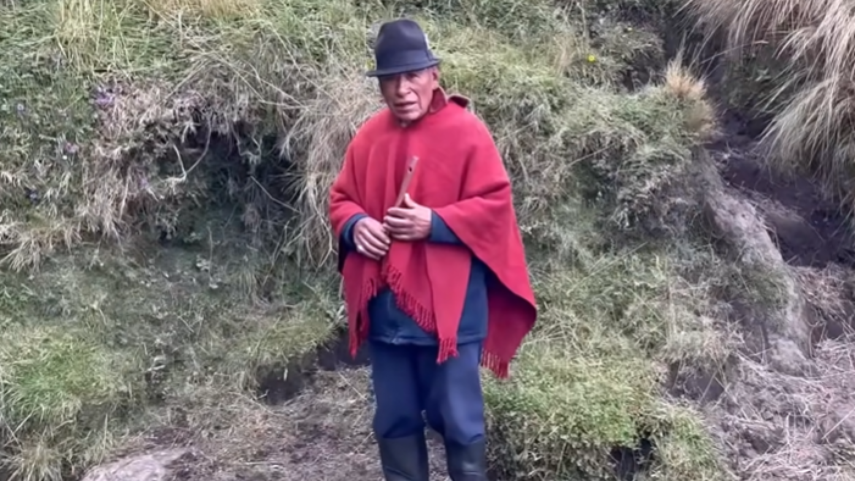 Juanito, o pastor de 71 anos que trabalha isolado a uma altitude de 4.000 metros: “Nem mesmo doenças chegam aqui. Estamos felizes com tranquilidade”