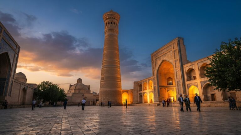 Uma cidade de cúpulas cresceu onde caravanas cruzavam o deserto: Bukhara preserva mais de dois mil anos de ocupação urbana