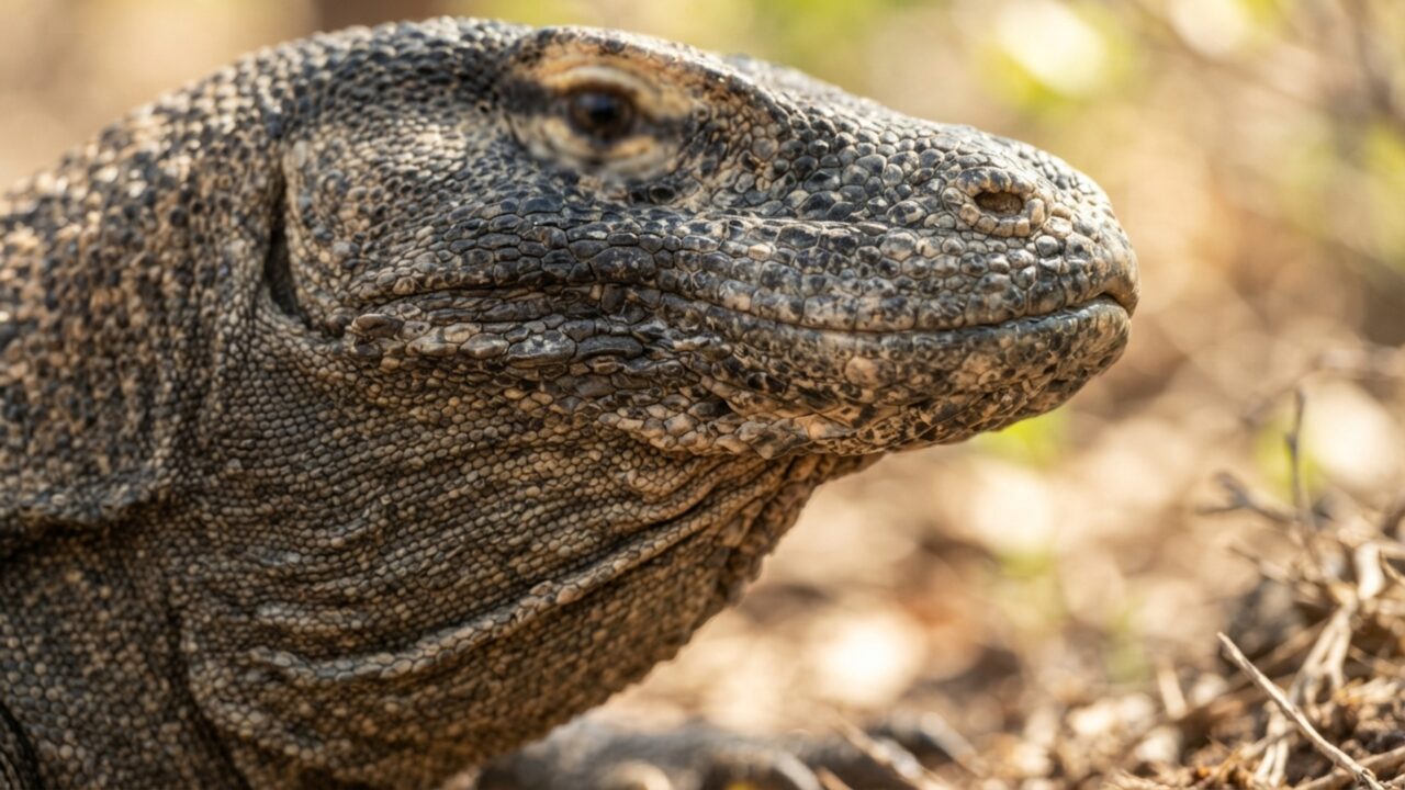 Um lagarto consegue comer 80% do próprio peso: estômago expansível explica banquetes extremos do dragão-de-komodo