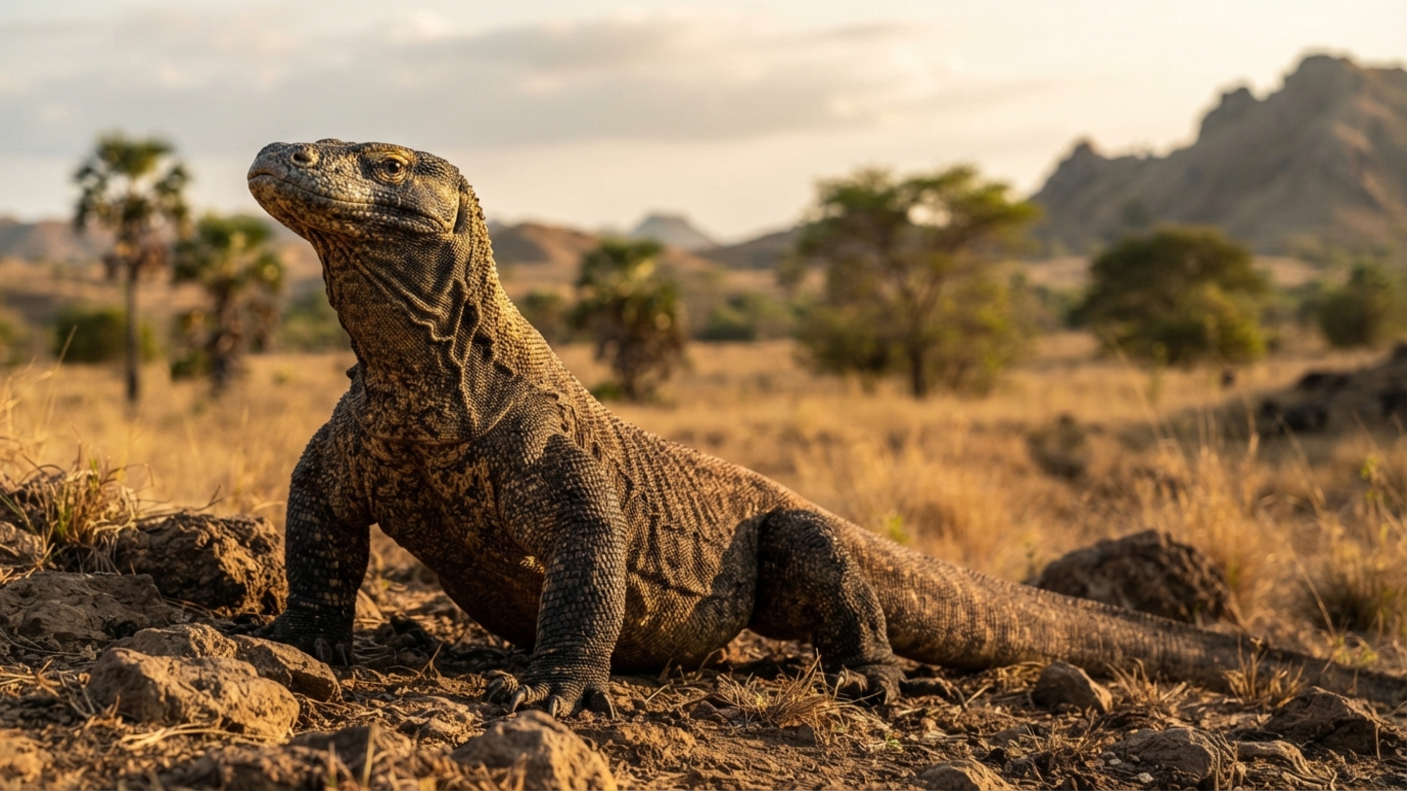 Um lagarto consegue comer 80% do próprio peso: estômago expansível explica banquetes extremos do dragão-de-komodo