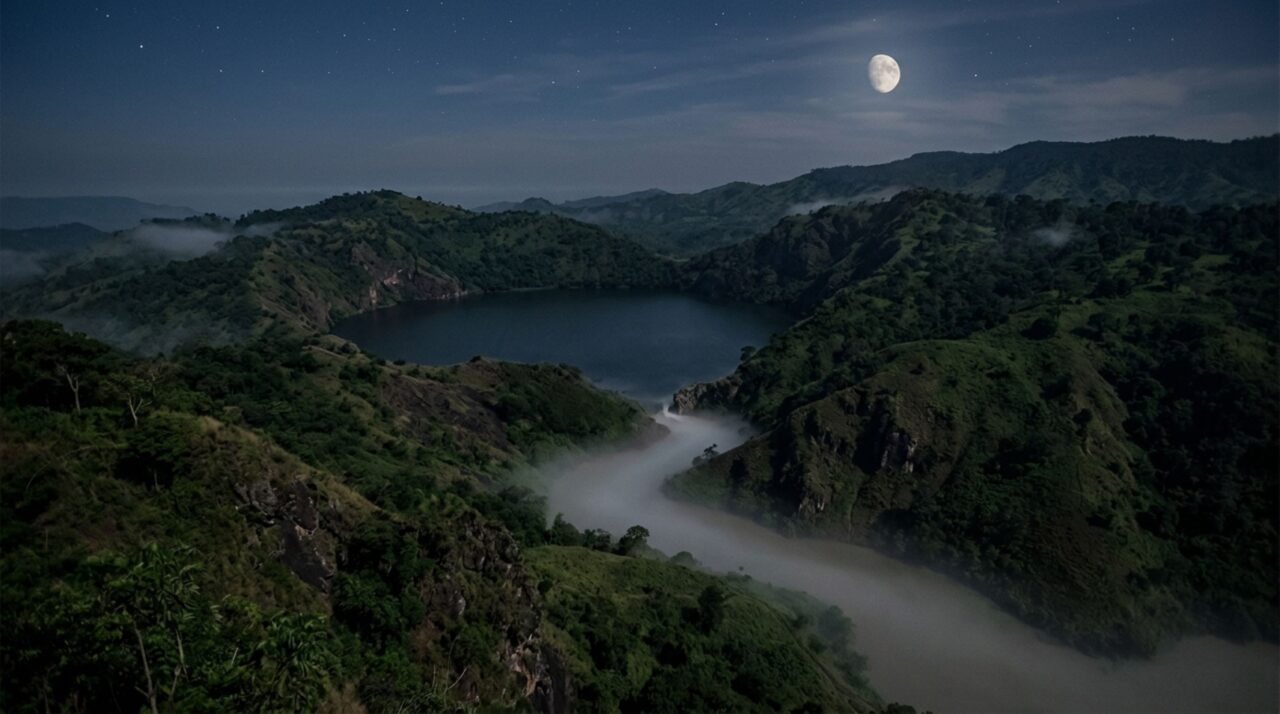 O lago africano que liberou uma nuvem invisível de dióxido de carbono durante a noite e provocou uma das tragédias naturais mais incomuns já registradas
