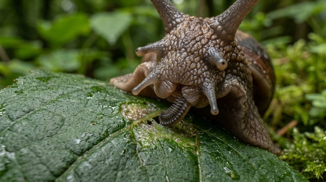 O animal que possui milhares de pequenos dentes organizados como uma esteira e consegue substituí-los continuamente conforme se desgastam