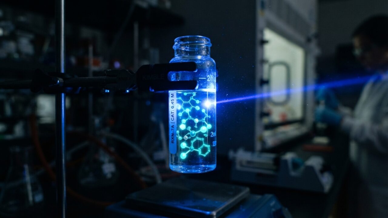 Uma luz azul quebrou uma regra centenária da química: moléculas planas ganharam volume sem precisar ser reconstruídas do zero
